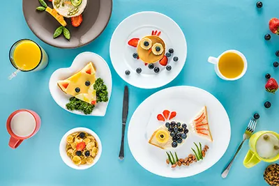 menú basal infantil
