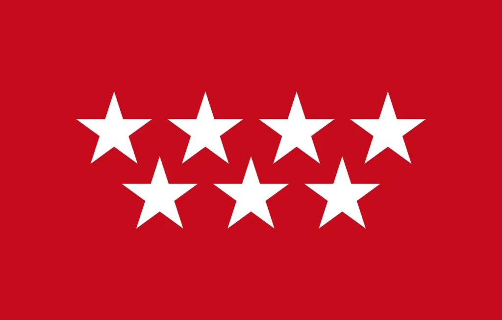 Bandera de la comunidad de Madrid